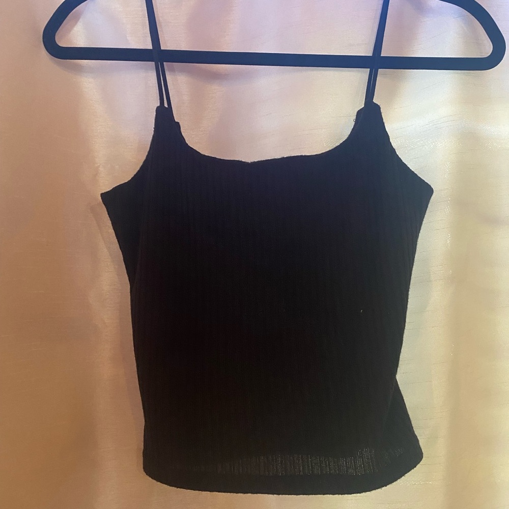 Shein Black Cropped Tank